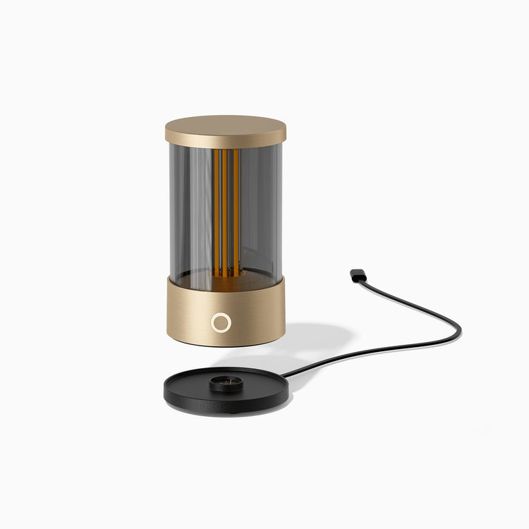 Desky Beacon Cordless Lamp with charging dock