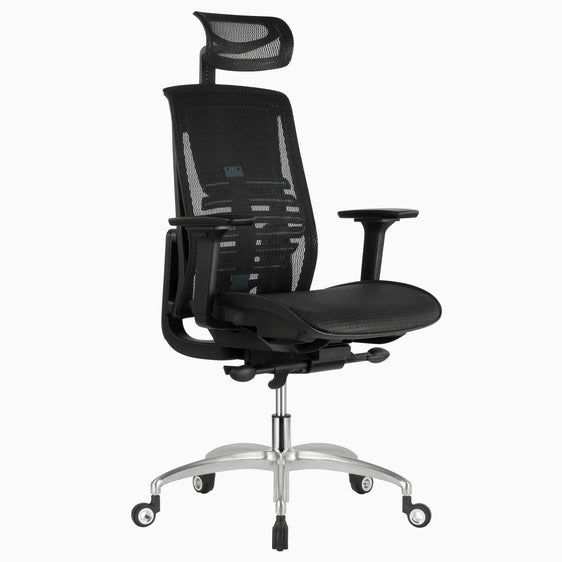 Big and tall high back office chair black