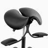 Ergonomic Saddle Stool Seat Movement