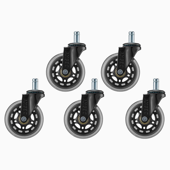 Desky office chair caster wheels