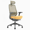 Yellow coilflex ergonomic office chair - Desky