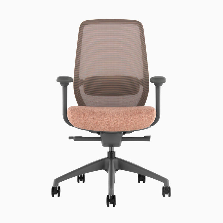 Desky coilflex chair in peach 