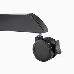 Desky pedestal electric desk lockable wheels