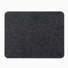 felt and cork desk pad small dark grey