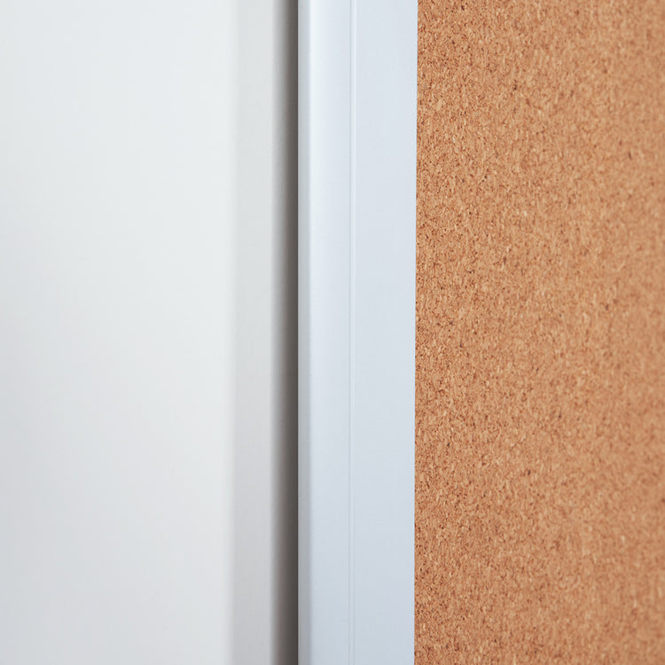 Desky Cork Pin Board edge details