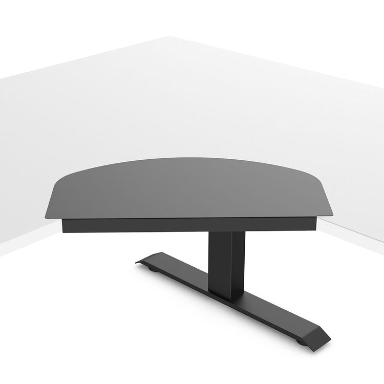 l shape desk sleeve black