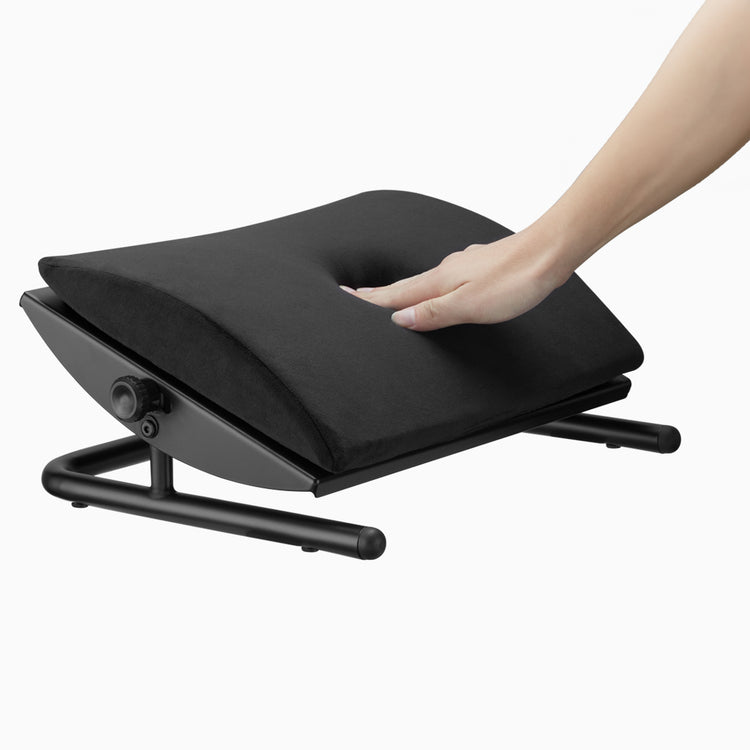 Desky cushioned foot rest soft touch