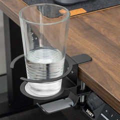 Desky Drink & Headphone Holder-Headphone & Phone Stands-Desky-Silver-Desky® Australia
