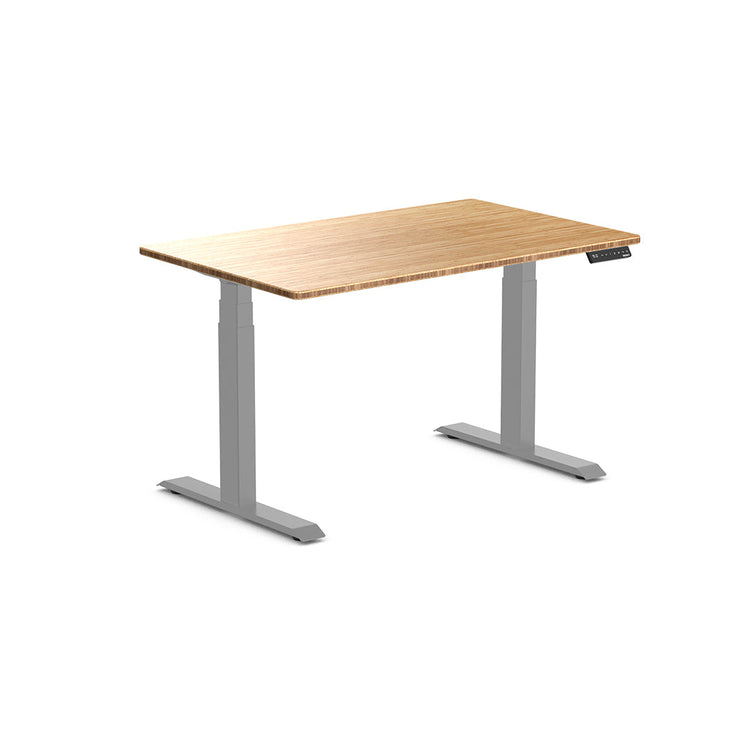 Almost Perfect Desky Dual Bamboo Sit Stand Desk