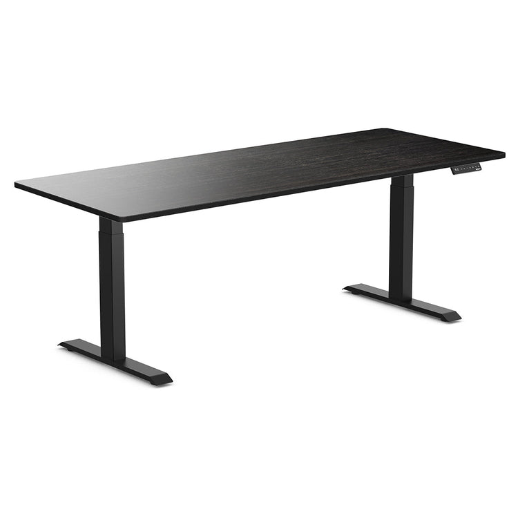 Almost Perfect Desky Dual Bamboo Sit Stand Desk