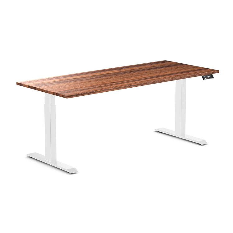 Almost Perfect Desky Dual Hardwood Sit Stand Desk