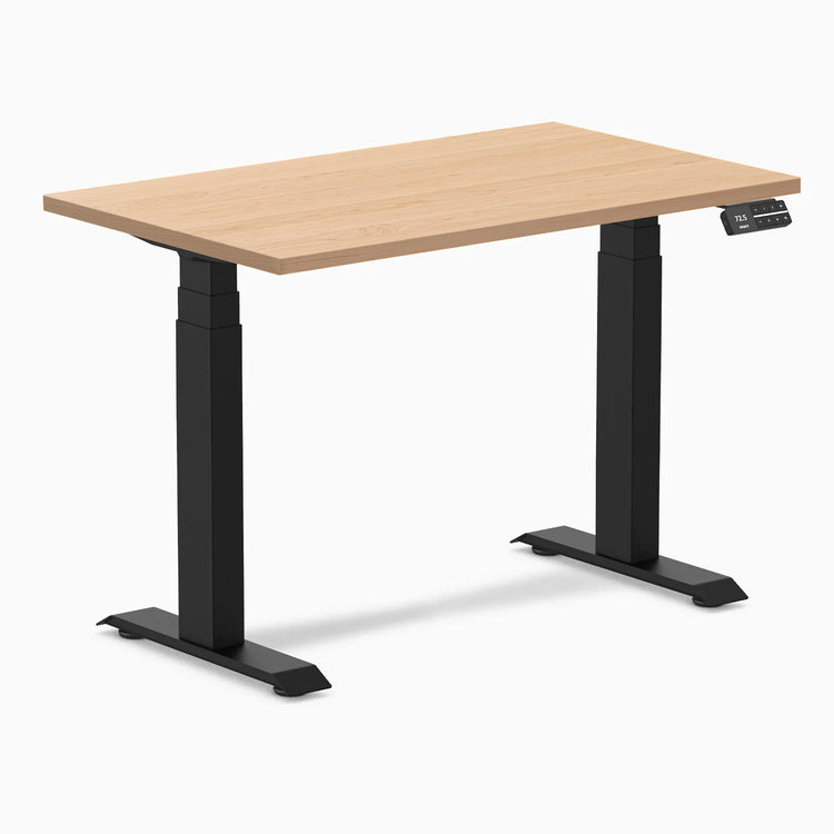 Desky Dual Mini Hardwood Sit Stand Desk
