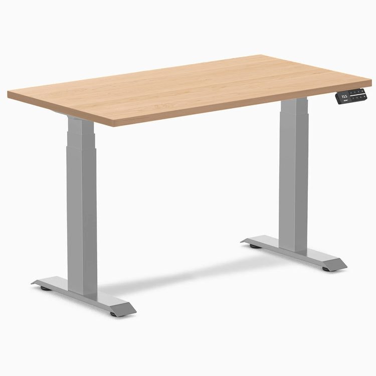 Desky Dual Mini Hardwood Sit Stand Desk