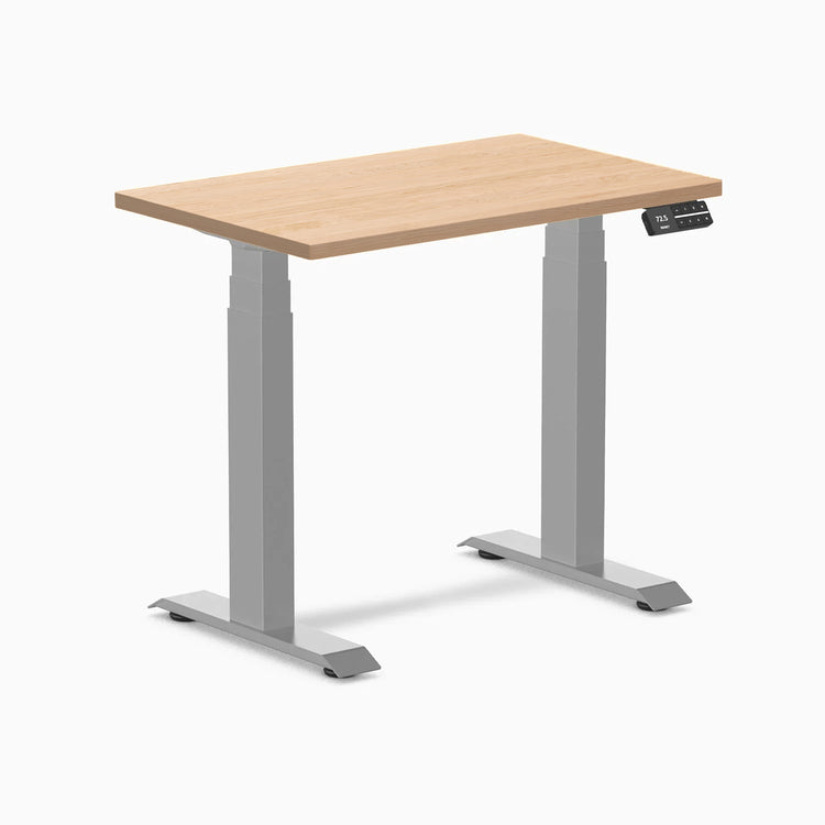 Desky Dual Mini Hardwood Sit Stand Desk