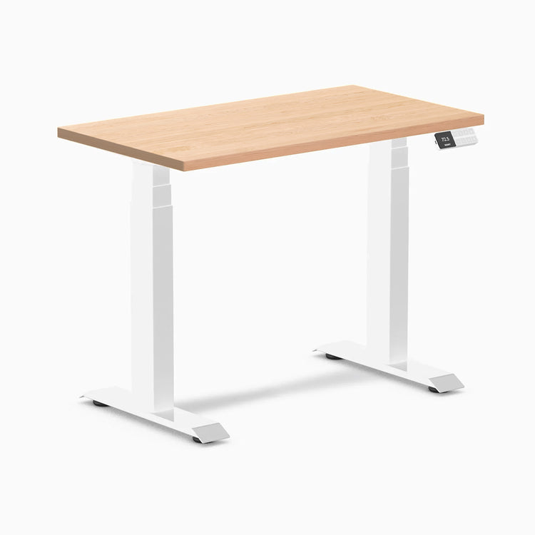 Desky Dual Mini Hardwood Sit Stand Desk