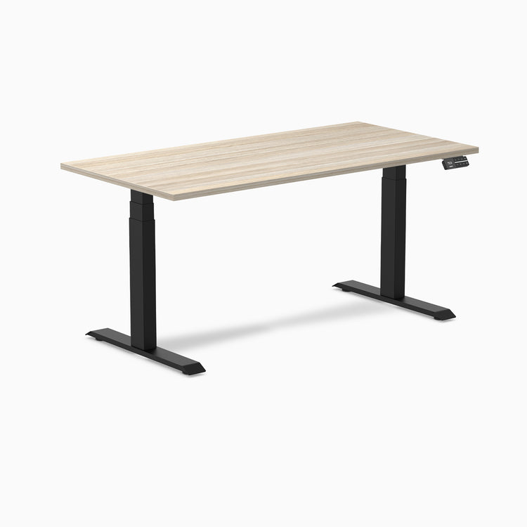 Almost Perfect Desky Dual Melamine Sit Stand Desk