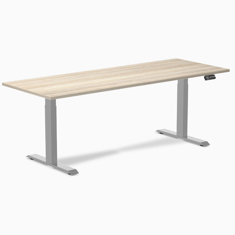 Almost Perfect Desky Dual Melamine Sit Stand Desk