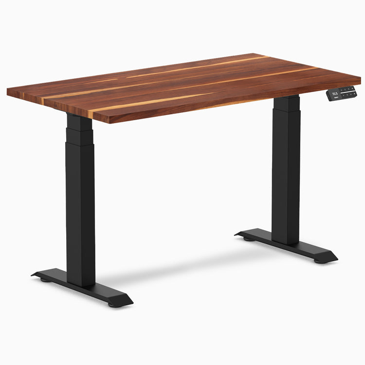 Desky Dual Mini Hardwood Sit Stand Desk