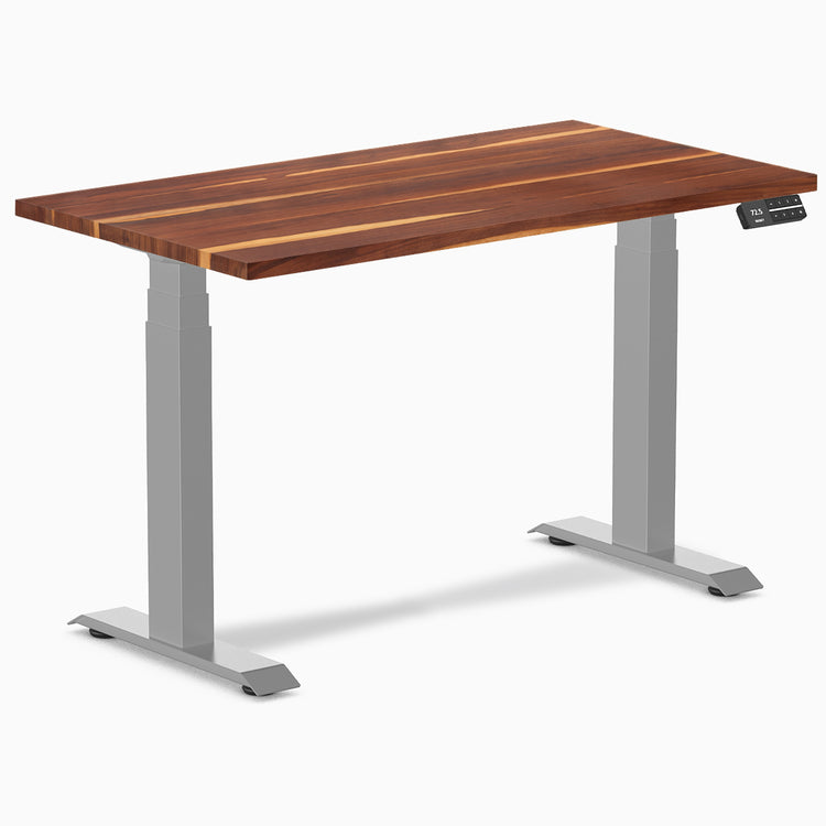 Desky Dual Mini Hardwood Sit Stand Desk