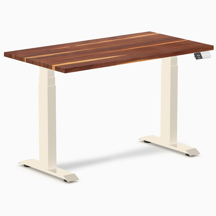 Desky Dual Mini Hardwood Sit Stand Desk