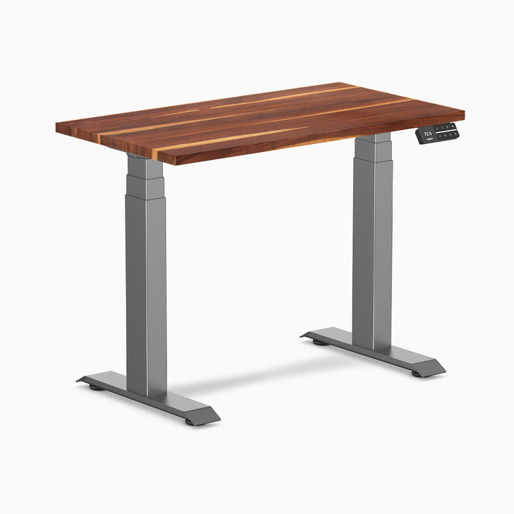 Desky Dual Mini Hardwood Sit Stand Desk