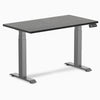 Desky mini standing desk in dark bamboo 1100mm