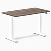 Desky Dual mini sit stand desk jarrah legno melamine desktop