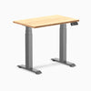 Desky mini standing desk in bamboo