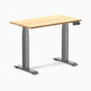 Desky mini standing desk in bamboo