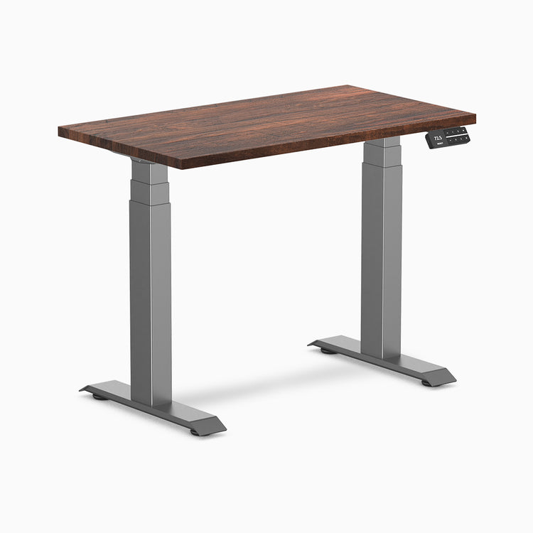 Desky mini standing desk rustic pine 900mm