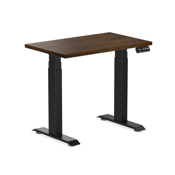 Desky Dual Mini Rubberwood Sit Stand Desk