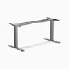 Desky zero fixed desk frame in space grey