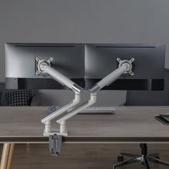 Almost Perfect Desky Dual Slim Aluminium Monitor Arm detail view 4