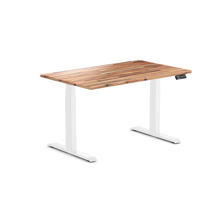 Almost Perfect Desky Dual Softwood Sit Stand Desk