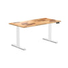 Almost Perfect Desky Dual Softwood Sit Stand Desk-Reclaimed Pine Desky®