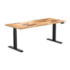 Almost Perfect Desky Dual Softwood Sit Stand Desk-Reclaimed Pine Desky®