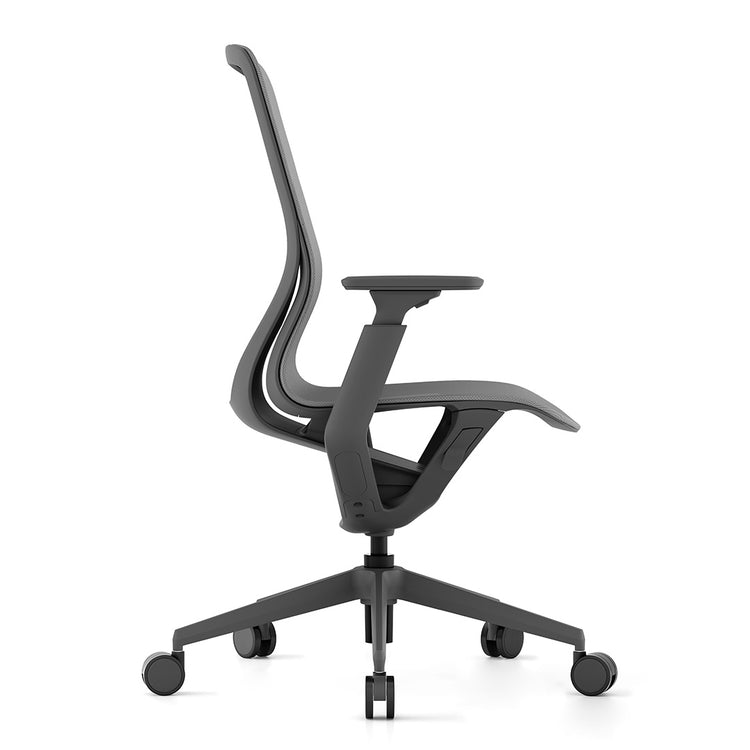 Echo modern office chair in black 