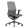 Desky Echo Modern Office Chair in dark grey