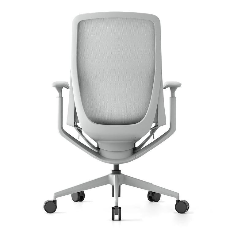 Desky light grey echo modern office chair 