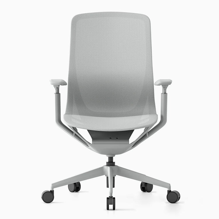 Desky echo modern office chair front view 