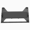 Desky expandable laptop mount in black