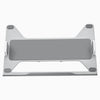 Desky expandable laptop mount in white