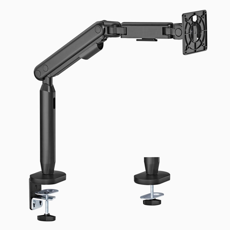 Desky flexi monitor arm mounting options