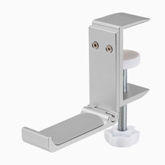 Silver headphone hanger