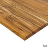 Teak hardwood desktop