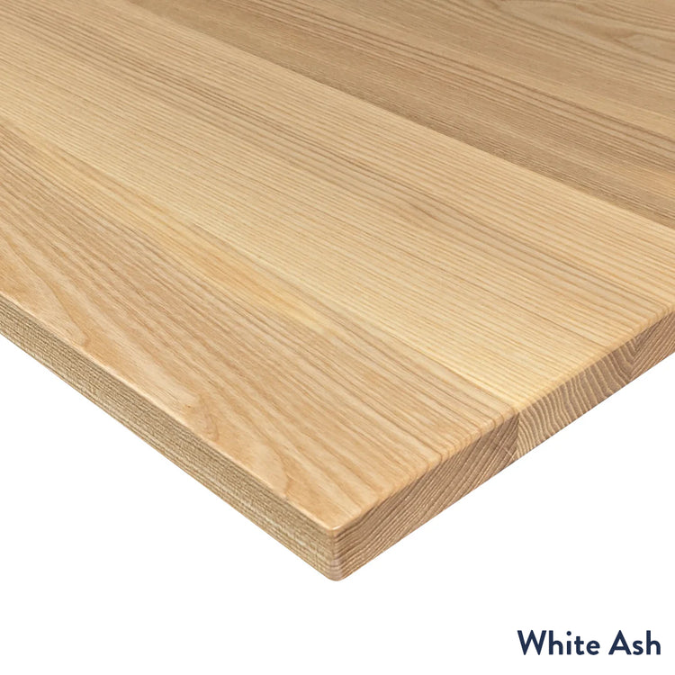 Hardwood white ash desktop