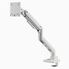 Desky heavy duty ultrawide monitor arm white