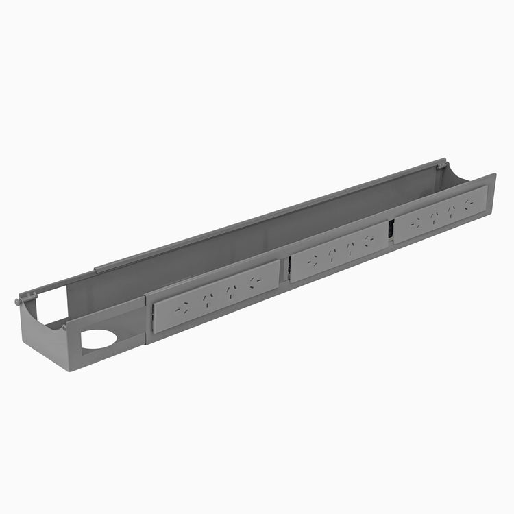 Desky Integrated Cable & Power Channel