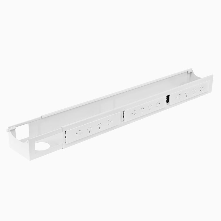 Desky Integrated Cable & Power Channel