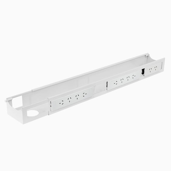 Desky Integrated Cable & Power Channel